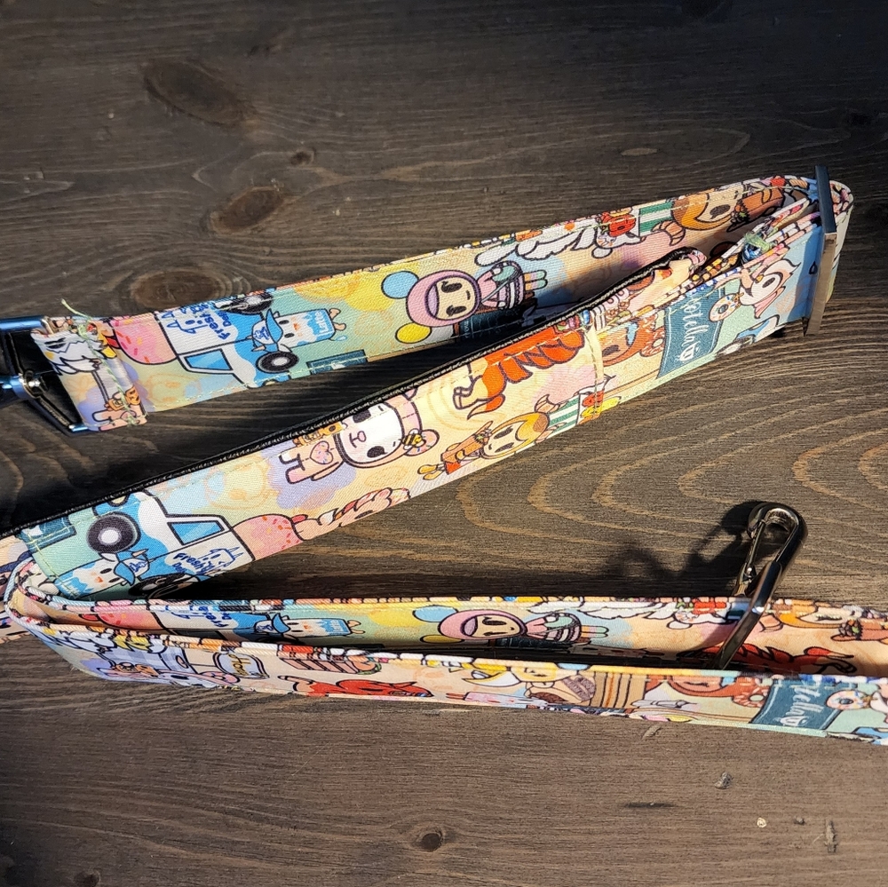 Jujube x tokidoki Toki market messenger strap new unused